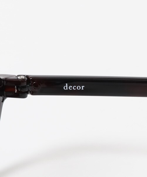 URBAN RESEARCH(アーバンリサーチ)の「decor『デコール』 Eyewear Round(メガネ・レディース・BROWN/KHAKI・-)」の14枚目の写真