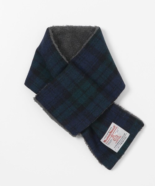 URBAN RESEARCH Sonny Label（アーバンリサーチサニーレーベル）の「HARRIS TWEED中綿マフラー（マフラー・メンズ・チャコール/ネイビー/ブラウン・One）」の16枚目の写真