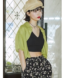 jouetie | ワイドクロップドシャツ【セットアップ対応】(シャツ/ブラウス)