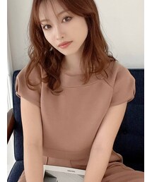 RESEXXY | スウェットショートトップス【セットアップ着用可能】(スウェット)