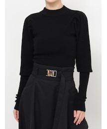 dazzlin | メッセージスカーフメニーウェイトップス(ニット/セーター)