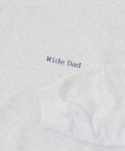 URBAN RESEARCH(アーバンリサーチ)の「Wide Dad SUPER WIDE SWEAT CREW-NECK(スウェット・メンズ・PINK/ASH・1/2)」の13枚目の写真