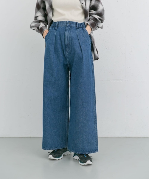 EKAL(エカル)の「バギータックデニム(デニムパンツ・レディース・O.W/USED・one/S/M)」の21枚目の写真