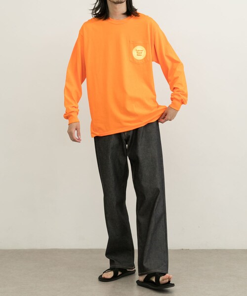 URBAN RESEARCH(アーバンリサーチ)の「FSC LOWER EAST SIDE LONG-SLEEVE T-SHIRTS(Tシャツ/カットソー・メンズ・ORG・M/L/XL)」の4枚目の写真