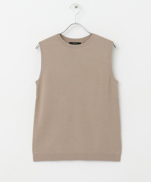 URBAN RESEARCH ROSSO（アーバンリサーチロッソ）の「総針タンクトップ（タンクトップ・レディース・lightgray/sand/black・FREE）」の16枚目の写真