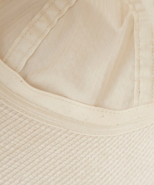 ADAM ET ROPE'（アダムエロペ）の「【THOUSANDS/サウザンズ】CORDUROY SAILOR HAT（ハット・メンズ・チャコール/ホワイト系・M）」の10枚目の写真
