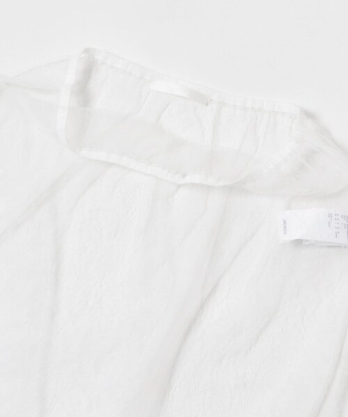 URBAN RESEARCH（アーバンリサーチ）の「AMOMENTO　SHEER LACE LONG SKIRT（スカート・レディース・BLACK/WHITE・0）」の5枚目の写真