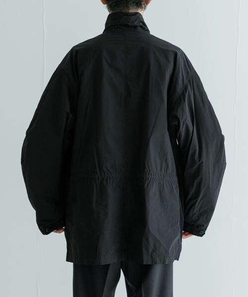 URBAN RESEARCH(アーバンリサーチ)の「ATON AIR WEATHER SHORT MODS COAT(モッズコート・メンズ・004 C.GRY/005 BLK・4/6)」の6枚目の写真