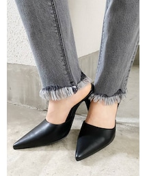 GYDA | ポインテッドミュール(パンプス)