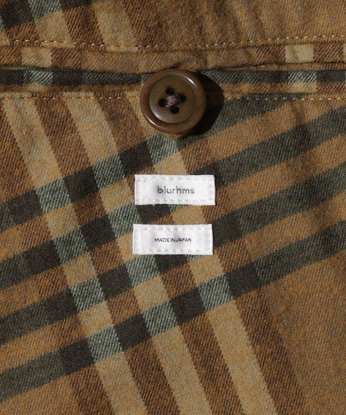 ADAM ET ROPE'(アダムエロペ)の「【blurhms/ブラームス】H Twist Gaba Riding Coat(ダウンジャケット/コート・メンズ・ブラック・2/3)」の13枚目の写真