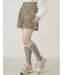 merry jenny | コール刺繍ショートパンツ(その他パンツ)