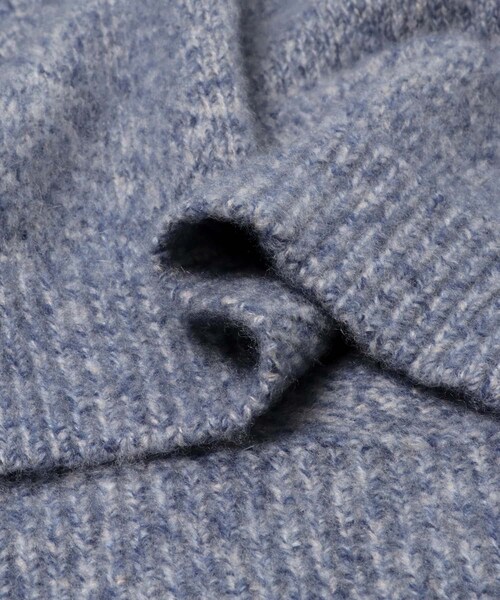 URBAN RESEARCH(アーバンリサーチ)の「new basic CASHMERE SILK MOULINE KNIT(ニット/セーター・レディース・BROWN/BEIGE/BLUE・Free)」の11枚目の写真
