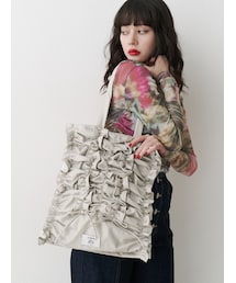 リボンギャザートートBAG