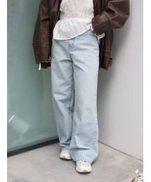 Ungrid | ヴィンテージルーズワイドデニム(デニムパンツ)