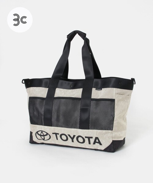 URBAN RESEARCH(アーバンリサーチ)の「TOYOTA UPCYCLE TOTE(トートバッグ・メンズ・グレー/オリーブ/ベージュ/ブルー/ブラック・-)」の6枚目の写真