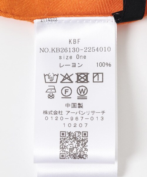 KBF（ケイビーエフ）の「ヴィンテージフラワースカーフ（バンダナ/スカーフ・レディース・RED/ORANGE・One）」の20枚目の写真