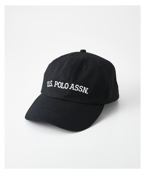 nissen（ニッセン）の「U.S. POLO ASSN.（ユーエスポロアッスン）つば長め洗えるUVシンプルキャップ（選べる２サイズ）（キャップ・メンズ・黒/ベージュ・M=約57~59cm/L=約60~62cm）」の5枚目の写真