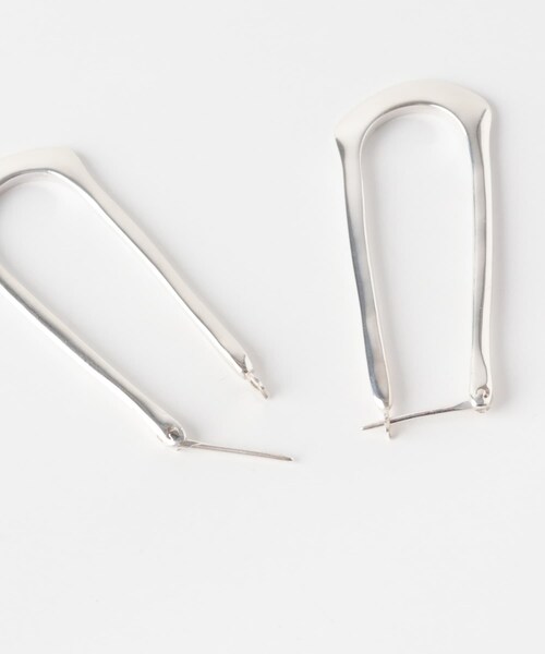 かぐれ（カグレ）の「Aperdiem　Suit Rectangle Pierce(SV)（ピアス（両耳用）・レディース・Silver・FREE）」の4枚目の写真