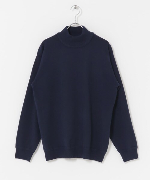 ITEMS URBANRESEARCH(アイテムズ アーバンリサーチ)の「SILK×WOOL MIX ハイネックセーター(ニット/セーター・メンズ・BGD/NVY/BLK・M/L)」の17枚目の写真