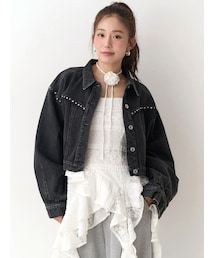 CALNAMUR | ヨークデザインデニムジャケット(デニムジャケット)