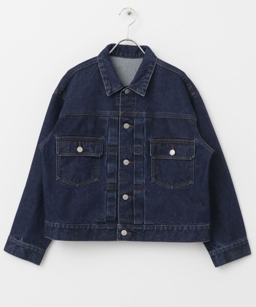 URBAN RESEARCH DOORS（アーバンリサーチドアーズ）の「FORK&SPOON　JFデニムジャケット（デニムジャケット・レディース・ONEWASH/USED・1）」の9枚目の写真