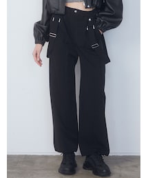 EMODA | ナイロンルーズサスペンダーパンツ(その他パンツ)