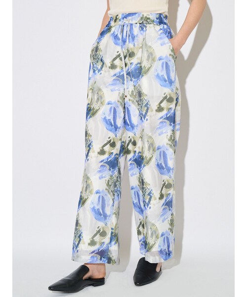 ELENDEEK(エレンディーク)の「SHADE FLOWER RELAX PT(その他パンツ・レディース・ブラック/ブルー・01/02)」の20枚目の写真