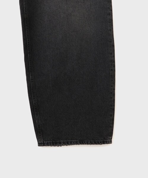 ROPE'(ロペ)の「【HAIKURE(ハイクル)】BETHEANY ASIAN FIT MID BLACK|デニム(デニムパンツ・レディース・ブラック・M/S)」の7枚目の写真