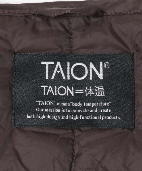 URBAN RESEARCH DOORS（アーバンリサーチドアーズ）の「『別注』TAION×DOORS　SHORTSLEEVE DOWN JACKET（その他アウター・レディース・WHITE/BLACK/D. CHOCO・One）」の16枚目の写真