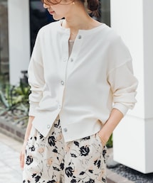 URBAN RESEARCH DOORS | ライトタックフライスカーディガン(カーディガン/ボレロ)