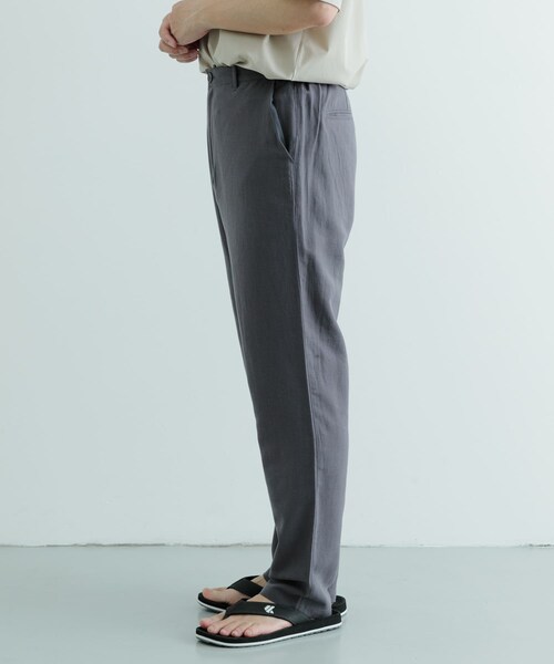 ITEMS URBANRESEARCH(アイテムズ アーバンリサーチ)の「コットン×リネン RELAX トラウザー(その他パンツ・メンズ・CHA/GRN/RED/BLK・M/L)」の18枚目の写真