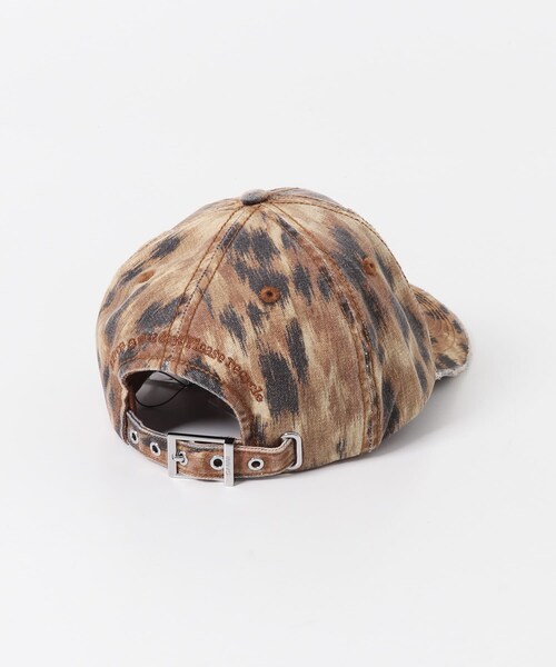 URBAN RESEARCH（アーバンリサーチ）の「GANNI　PRINT CANVAS CAP（キャップ・レディース・ARGAN OIL・-）」の4枚目の写真