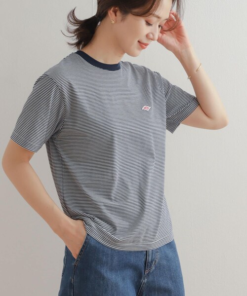 URBAN RESEARCH DOORS(アーバンリサーチドアーズ)の「DANTON T/C T-SHIRTS(Tシャツ/カットソー・レディース・YELLOW/WHITE/SAXBLUE/RED×WHITE/NVY×WHT/NAVY×BEIG・S)」の19枚目の写真
