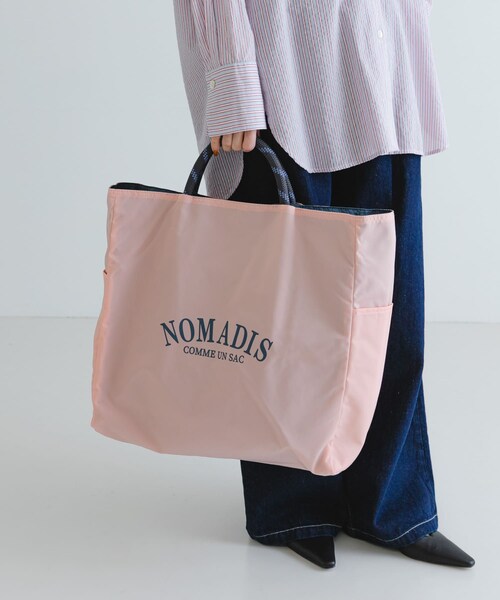 URBAN RESEARCH(アーバンリサーチ)の「NOMADIS SAC2/16(トートバッグ・レディース・LT.PINK/NAVY・one)」の11枚目の写真
