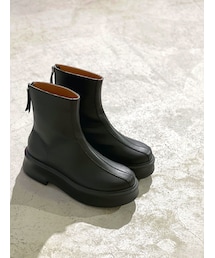 Ungrid | 【WEB限定】ミドル丈ジップデザインブーツ(ブーツ)