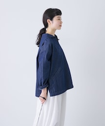 かぐれ | デニムセーラープルオーバー(シャツ/ブラウス)
