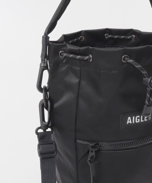 THE GOODLAND MARKET（ザグッドランドマーケット）の「AIGLE　アーバン 巾着バッグ（ハンドバッグ・レディース・NOIR/URBAN/P.PINK・one）」の6枚目の写真