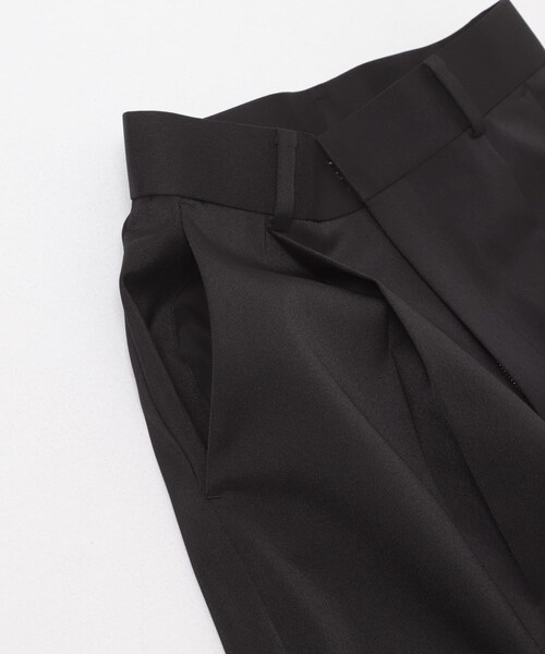 URBAN RESEARCH ROSSO（アーバンリサーチロッソ）の「防シワハイウエストワイドスラックス（その他パンツ・レディース・BLACK/MOCHA・TALL/34/38/36）」の5枚目の写真