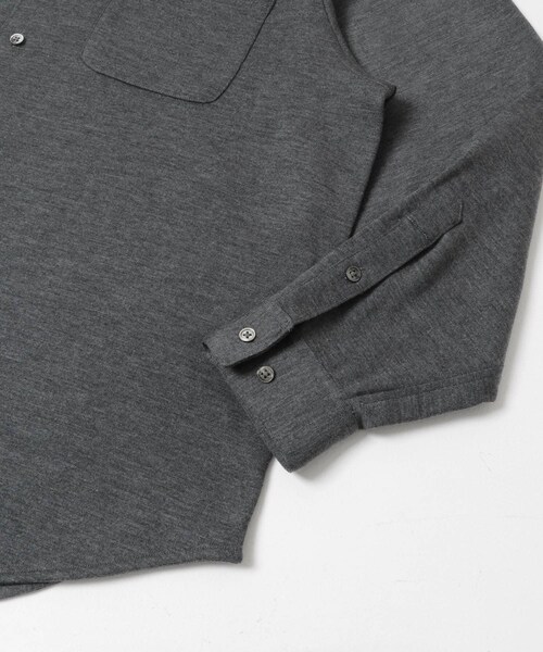 URBAN RESEARCH(アーバンリサーチ)の「THE DAY WOOL FRAISE SHIRT JACKET(テーラードジャケット・メンズ・BLACK/GRAY・2/3)」の9枚目の写真