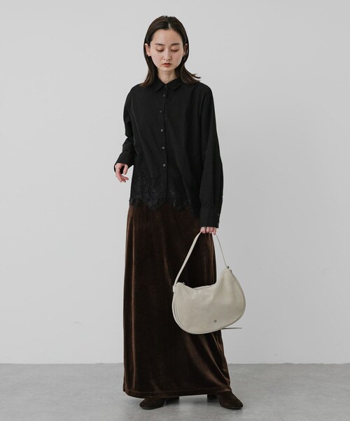 SENSE OF PLACE by URBAN RESEARCH（センスオブプレイスバイアーバンリサーチ）の「2WAYマンドリンバッグ（ショルダーバッグ・レディース・BLACK/BEIGE/CAMEL・One）」の15枚目の写真
