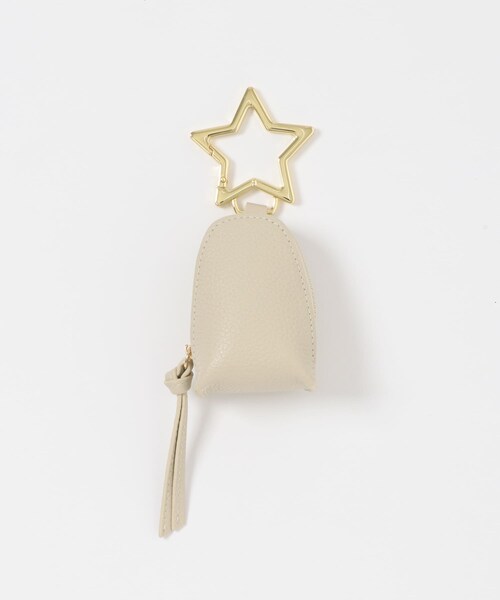 RODE SKO（ロデスコ）の「『別注』Hashibami×RODESKO　スターキーチャーム（キーケース/キーアクセサリー・レディース・GRAY/ECRU/ASH BLUE・one）」の6枚目の写真