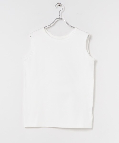 かぐれ（カグレ）の「コットン丸胴タンクトップ（タンクトップ・レディース・OFF/WHITE/BLACK・Free）」の4枚目の写真