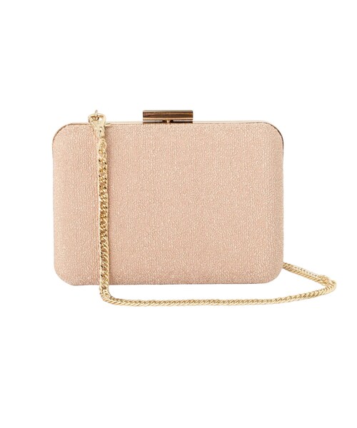 LAGUNAMOON（ラグナムーン）の「LADY シャイニークラッチBAG（クラッチバッグ・レディース・ゴールド/ネイビー/サーモンピンク/ナイト・F）」の2枚目の写真