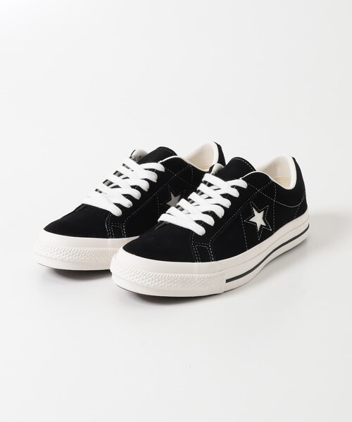 URBAN RESEARCH Sonny Label（アーバンリサーチサニーレーベル）の「Converse　ONE STAR SUEDE（スニーカー・メンズ・BLACK・26/27/28）」の2枚目の写真