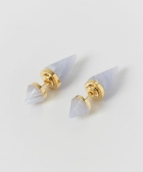 BLUE LACE CUPOLA EARRINGS