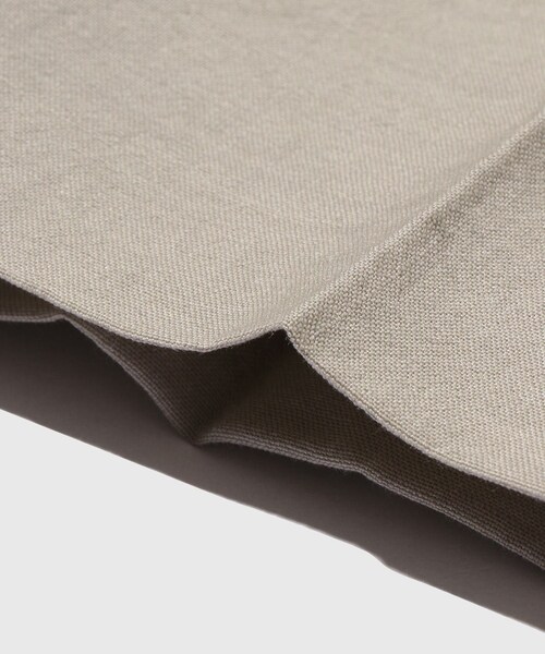 ADAM ET ROPE'（アダムエロペ）の「WOOL LINEN TROUSERS（スラックス・メンズ・ブラック/キナリ/ネイビー系・L/M/XL）」の20枚目の写真