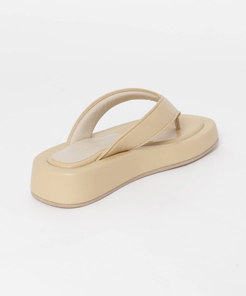 URBAN RESEARCH（アーバンリサーチ）の「厚底トングサンダル（サンダル・レディース・BEIGE/BLACK・37/38）」の11枚目の写真