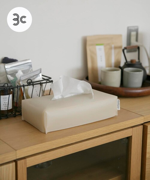 URBAN RESEARCH DOORS(アーバンリサーチドアーズ)の「『一部WEB限定カラー』commpost TISSUE BOX(その他雑貨・メンズ・Wine/Brown/Black/Natural/Navy/Green・one)」の1枚目の写真