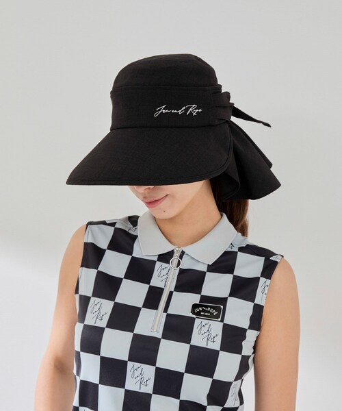 ROPE'（ロペ）の「3WAY UVハット（ハット・レディース・ブラック/ホワイト/ベージュ/ネイビー・F）」の22枚目の写真