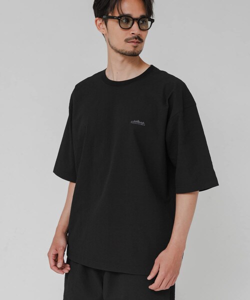 URBAN RESEARCH(アーバンリサーチ)の「『吸水速乾/UVカット』『別注』THOUSAND MILE×URBAN RESEARCH WASHER CODE T-SHIRTS(Tシャツ/カットソー・メンズ・BLACK/CHARCOAL/NAVY ST・S/M/L)」の11枚目の写真